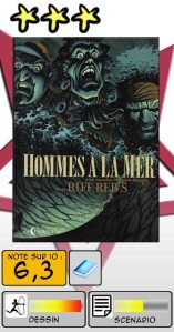 hommes à la mer