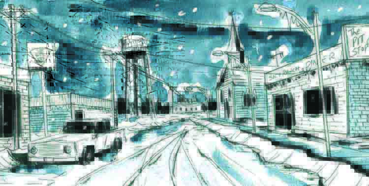Winter Road © 2016 Jeff Lemire (Futuropolis)