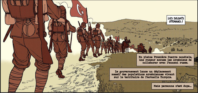 Missak, Mélinée & le groupe Manouchian – JD Morvan et T. Tcherkézian